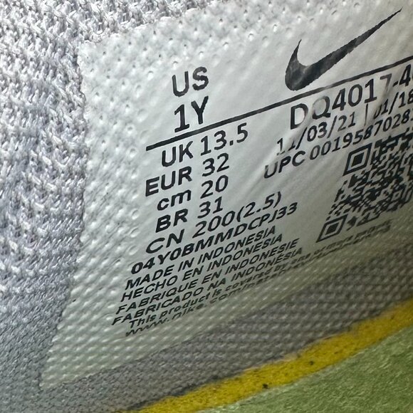 Nike Air Max 90 Kids Unisex Size 1Y - Picture 4 of 6